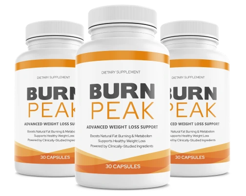 Burn Peak Supplement Bottles